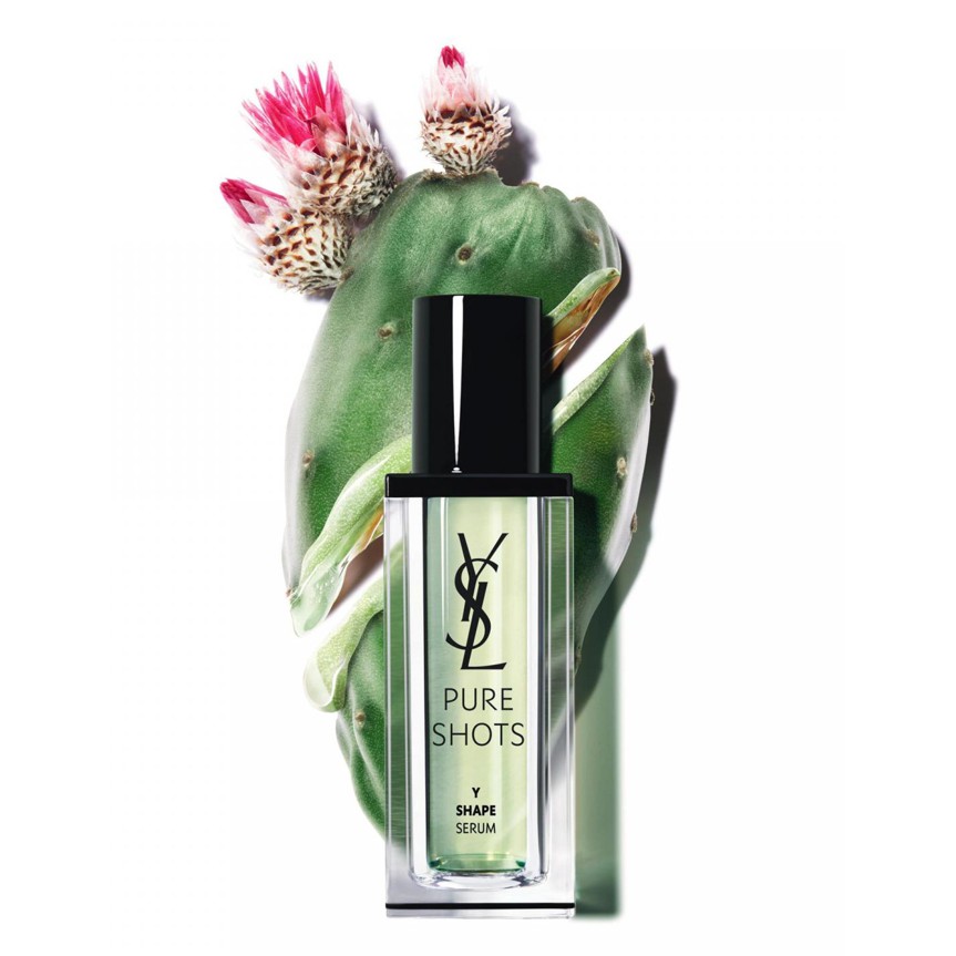 Yves Saint Laurent  Pure Shots Y Shape Serum 7 ml เซรั่มลดเลือนริ้วรอย สารสกัดจากบาร์บารีฟิกซ์และเป็ปไทด์ กระชับผิวเต่งตึง ให้กรอบหน้าแลดูกระชับ